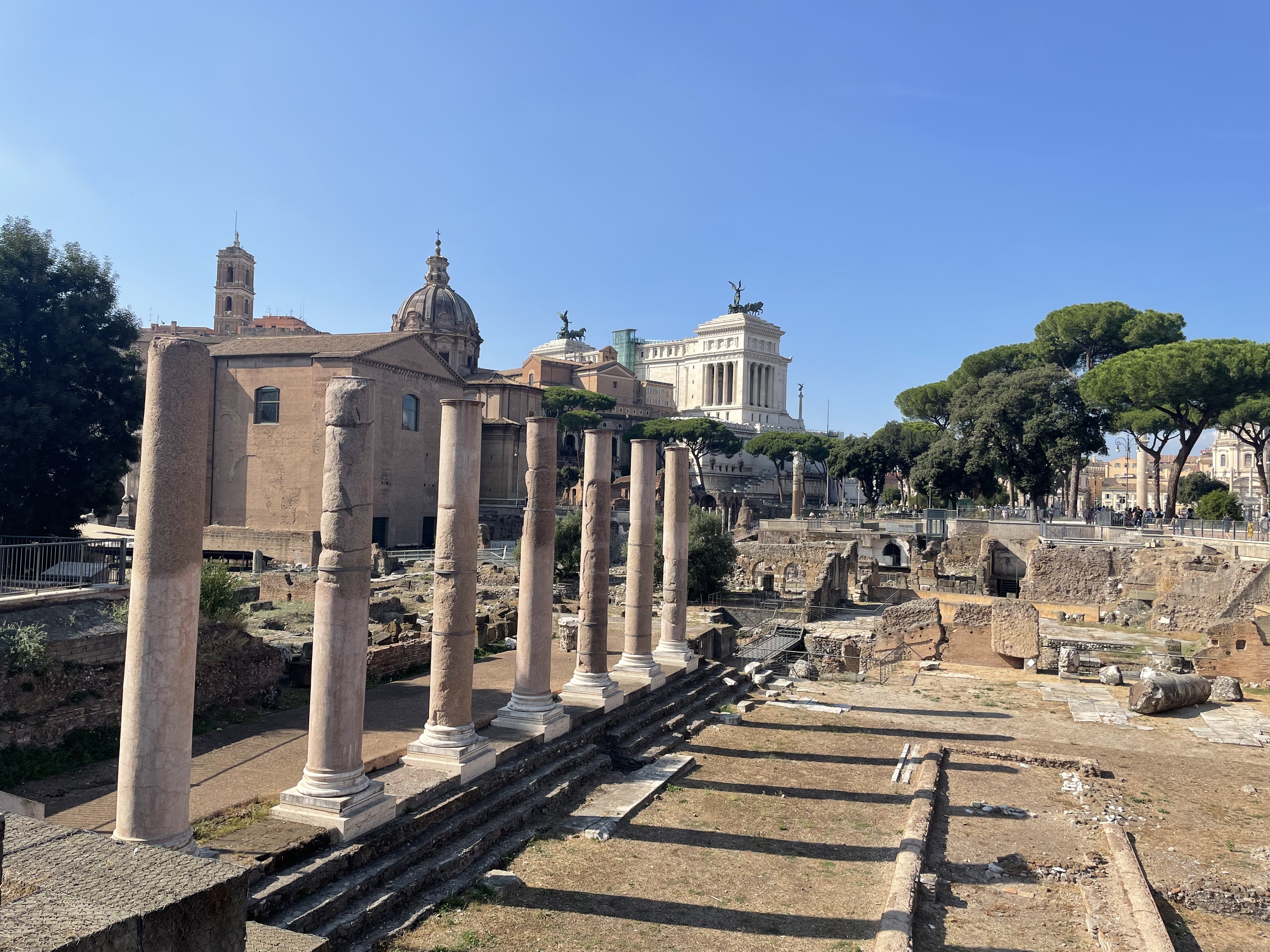 Das Forum Romanum in Rom